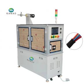 Automatic Braided Sleeving cutting Wrap-around Threading Machine for Wire 